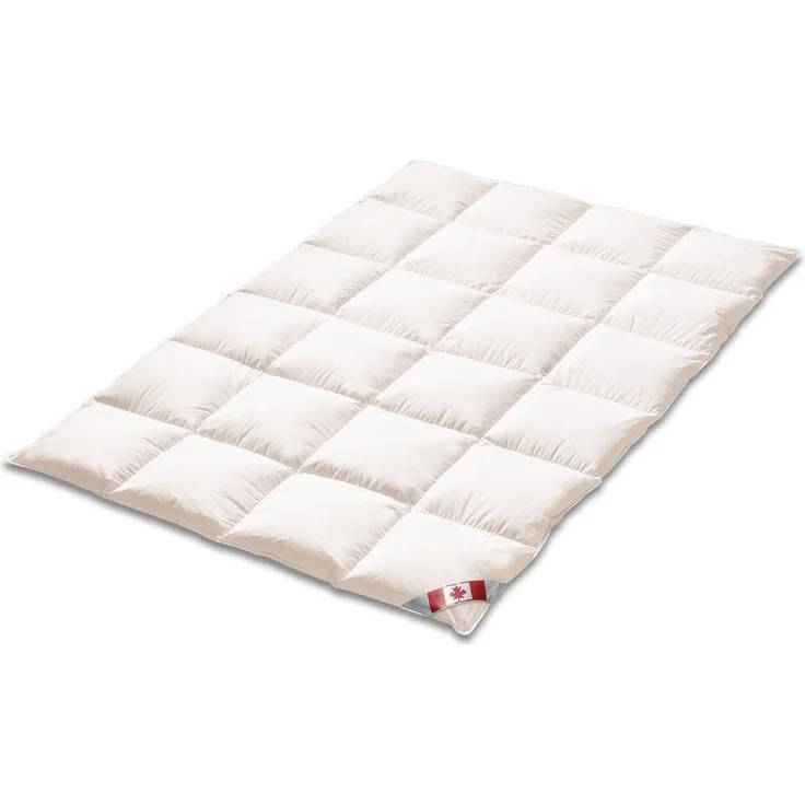 KÜNSEMÜLLER Gänsedaunenbettdecke Daunenkassettendecke "Canadische Schneegans"2 cm Innensteg, Warm, Füllung: 100% Gänsedaunen, Bezug: 100% Baumwolle, Premiumqualität, für ein exklusives Schlaferlebnis – Bild 3