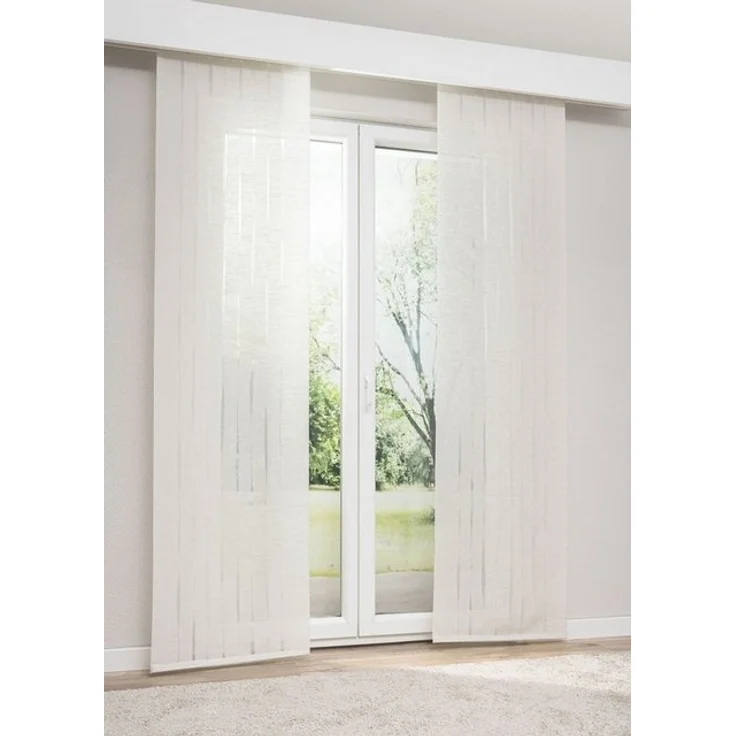 LYSEL® Schiebegardine Sambava, (1 St), halbtransparent, HxB 245x60cm – Bild 2