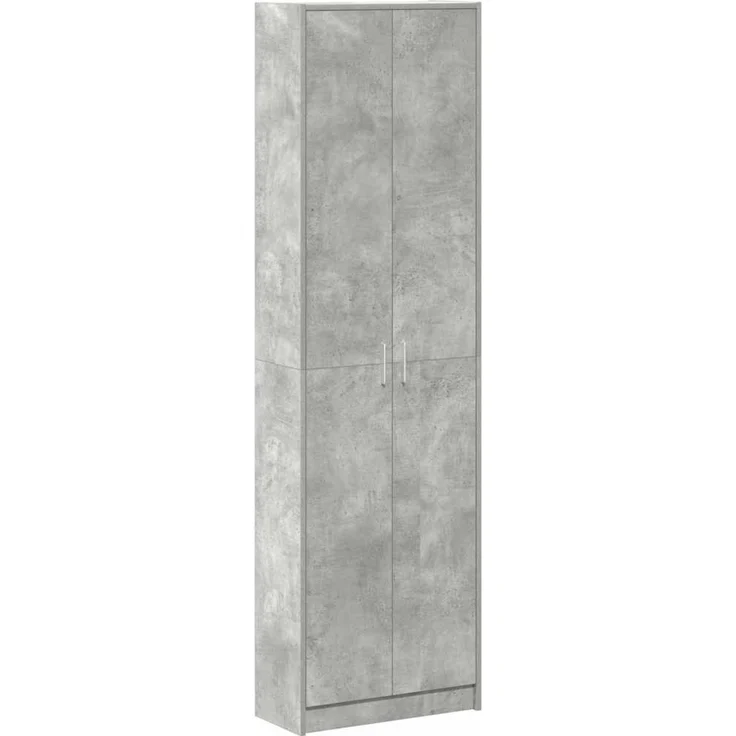 vidaXL Kleiderschrank Beton Grau 55 x 25 x 189 cm 3334011 – Bild 2
