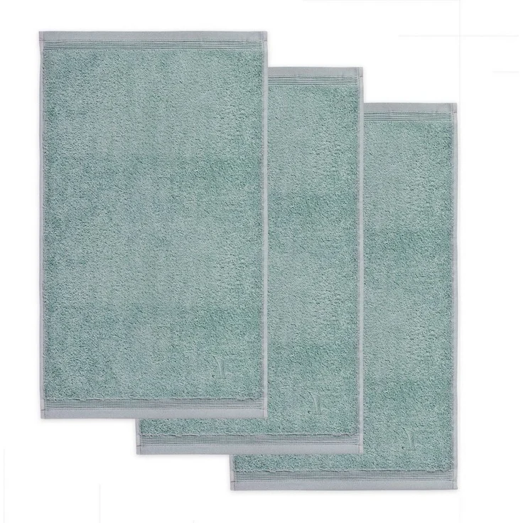 Möve Superwuschel Gästetuch 30x50 cm aus 100% Baumwolle, Tea 3er Set – Bild 2