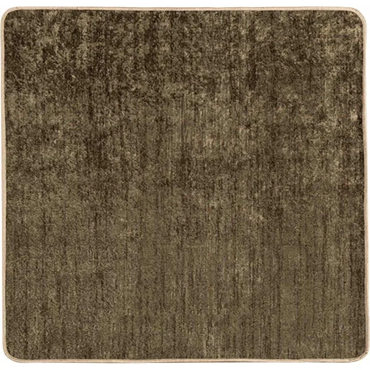 vidaXL Teppichläufer MARSA Waldgrün 100x100 cm Polyester und PVC 42023147