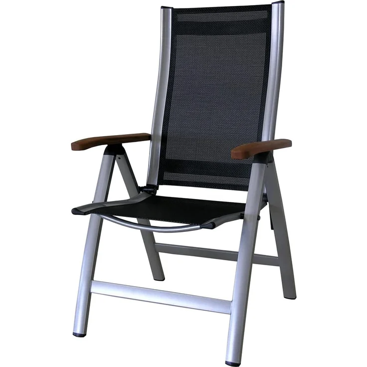 Sun Garden Alu Sun Star Comfort Klappsessel - silber – Bild 1