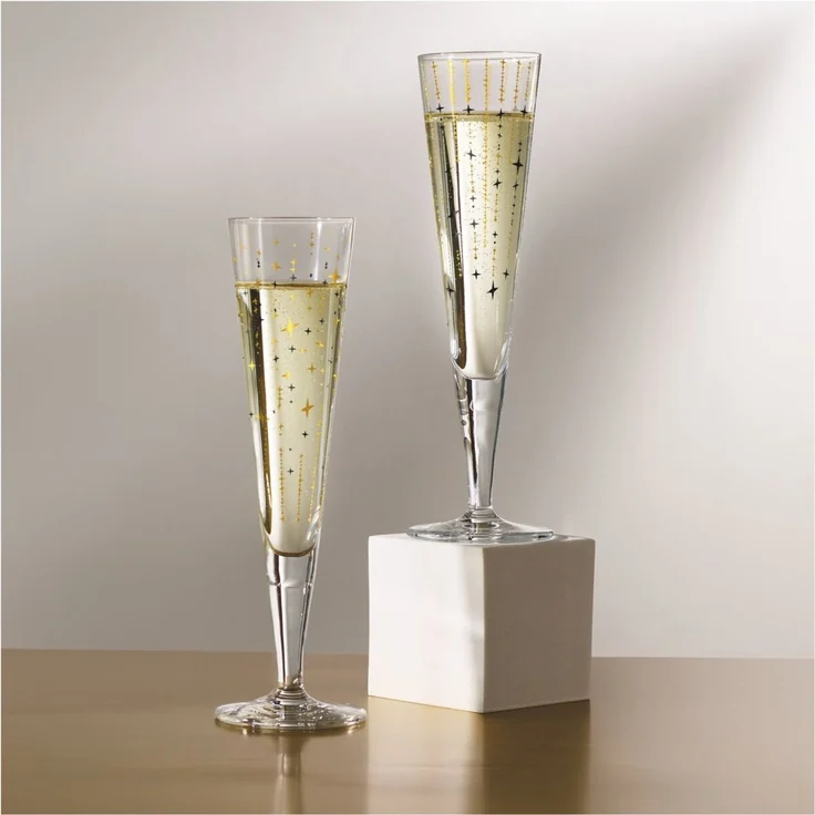 Ritzenhoff 6031008 Champagnerglas-Set H24 GOLDNACHT Sonja Eikler 2024 – Bild 7