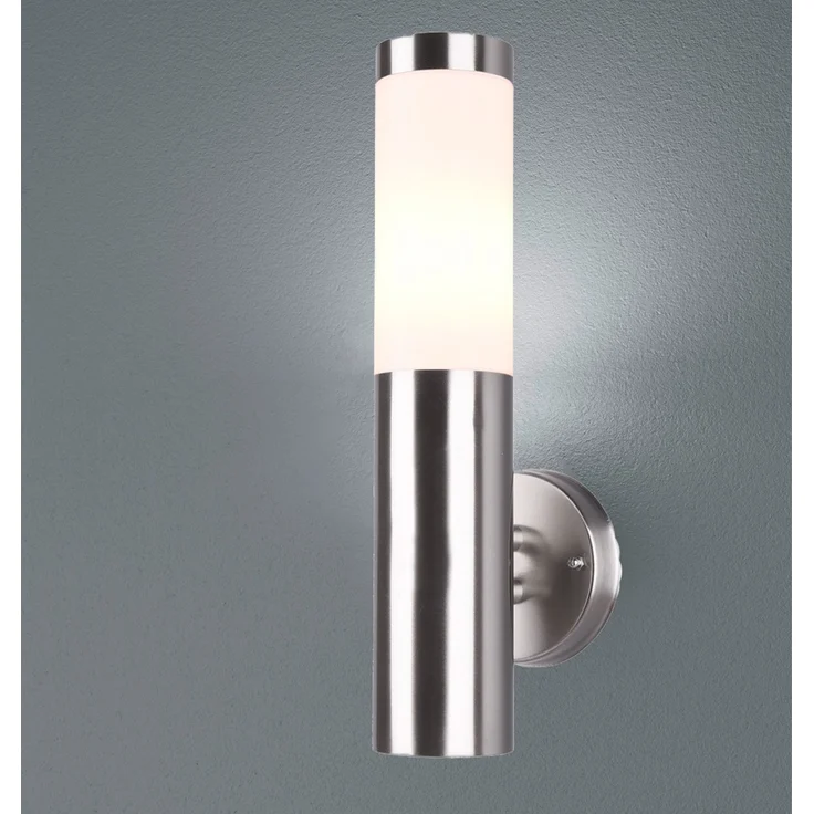 Außenwandleuchte RADA Edelstahl Höhe 38 cm – Bild 3
