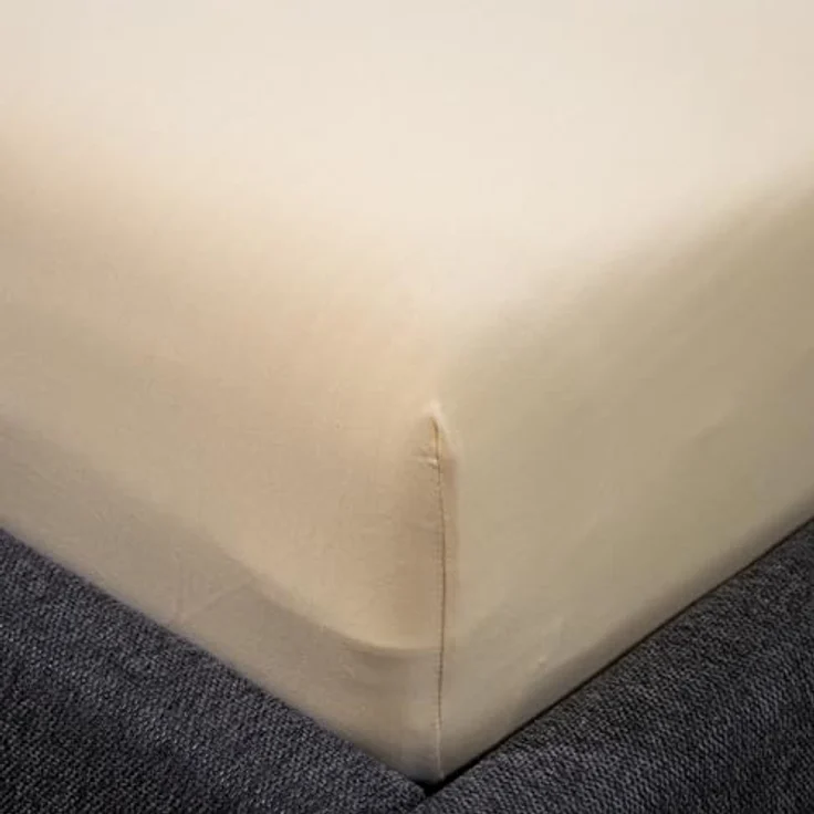 Traumschloss Premium Edel-Jersey Spannbettlaken natur 140-160x200-220 – Bild 3