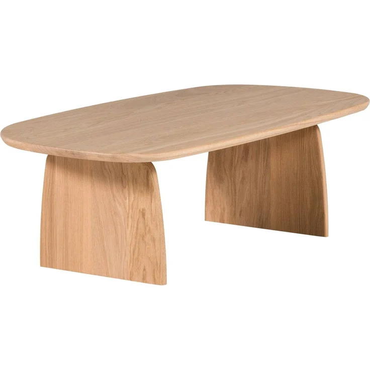 Couchtisch Tablo Eiche FSC, organisches Design, modern, natur, 110x60 cm, robust und stilvoll – Bild 2