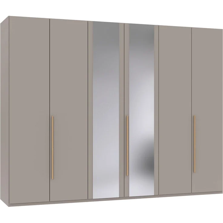Wimex Drehtürenschrank London in den Breiten 180cm, 225cm und 270cm erhältlich, inkl. Spiegel Kleiderschrank wahlweise mit Basic- o. Premium-Ausstattung erhältlich – Bild 1