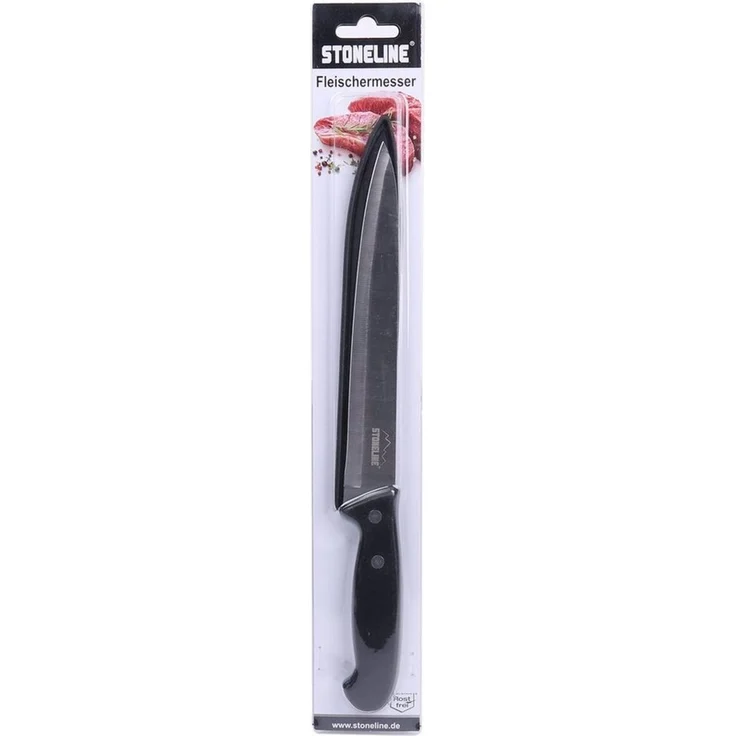STONELINE Fleischmesser, Edelstahl rostfrei, mit Klingenschutz, Designed in Germany – Bild 3