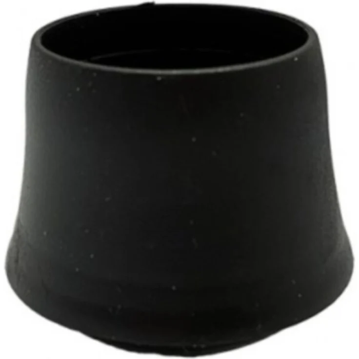 Bodengleiter rund für Streckmetalltische und Stahltische 25 mm schwarz – Bild 2