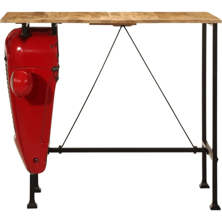 vidaXL 7-tlg. Bar-Set Massivholz Mango 4009370 – Bild 2