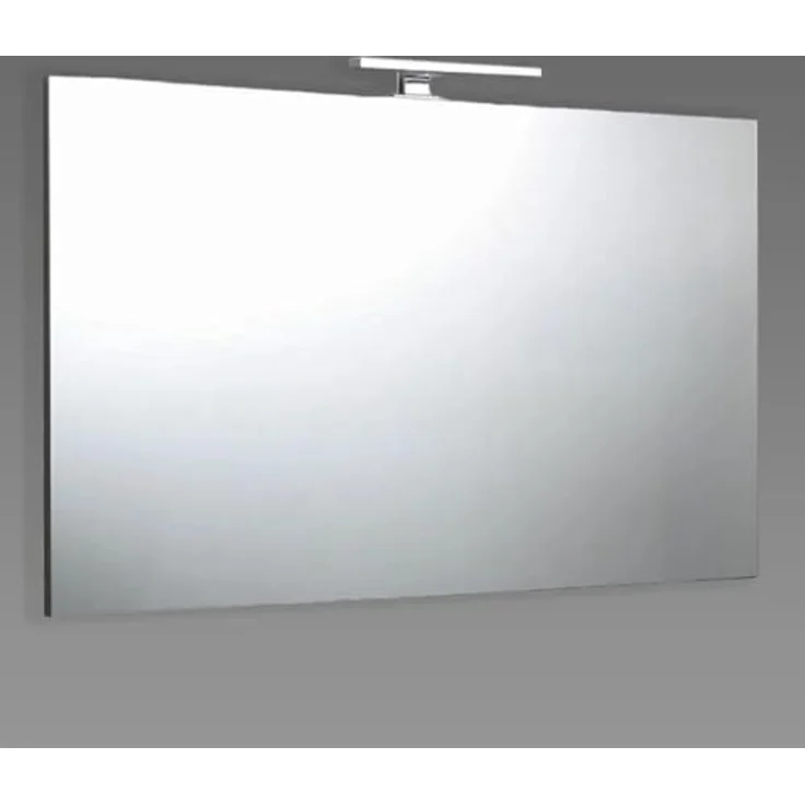 KIAMAMI VALENTINA Spiegel 100x70 cm, reversibel mit grauem ABS-Rahmen und integrierter LED-Lampe – Bild 4