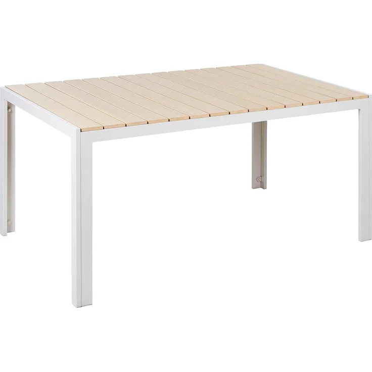 Gartentisch Kunststoff Beige COMO – Bild 1