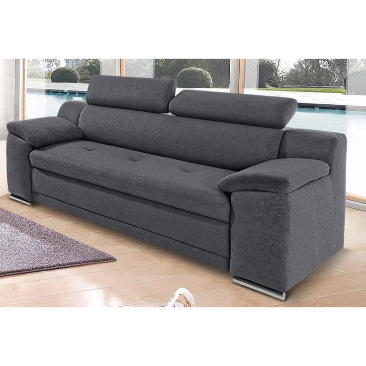 sit&more 3-Sitzer Andiamo, inklusive Kopfteilverstellung – Bild 1