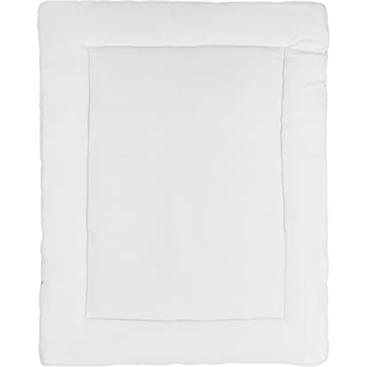 Meyco Baby X Mrs. Keizer Rabbit Laufgittereinlage (weiches und sicheres Material, doppelseitiges Design, Außenseite aus 100 % Baumwolle, Rückseite aus 100 % Velvet, Größe: 77 x 97 cm), Lila – Bild 3
