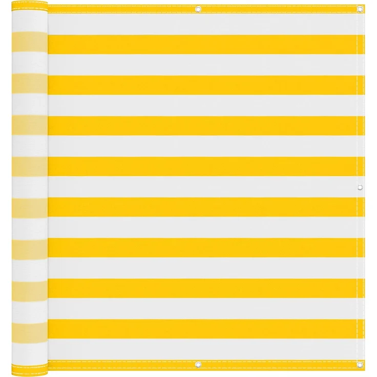 vidaXL Balkonsichtschutz 110 x 600 cm Oxford-Stoff Rechteckig 42030632 – Bild 2