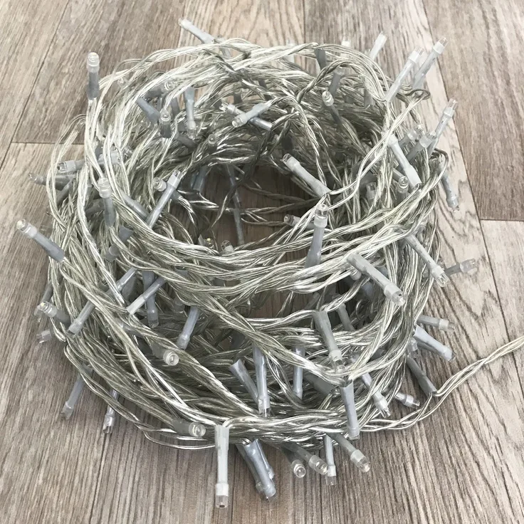 200'er LED Lichterkette Innen und Außen warmweiß