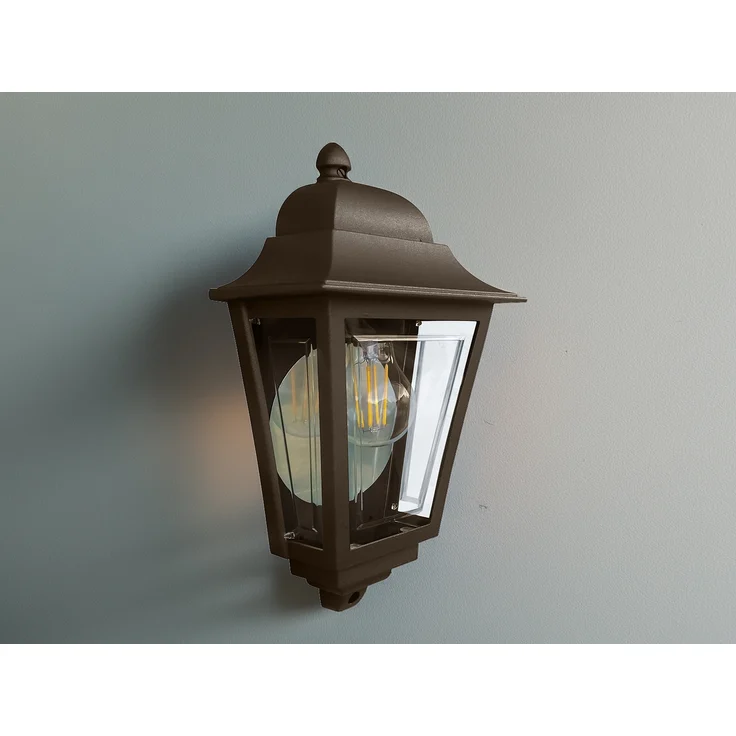 Elstead Lighting Deco Lane Wandleuchte 1-Light Bronze IP44 E27 – Bild 3