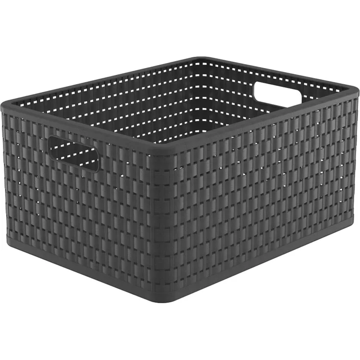 Korb COUNTRY A4+ anthr. 28L, 43x33x21,5cm