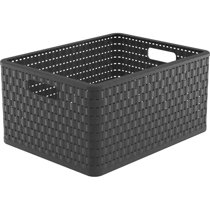 Korb COUNTRY A4+ anthr. 28L, 43x33x21,5cm – Bild 1