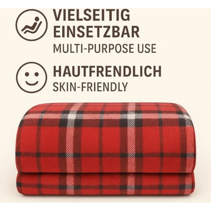 Wohndecke Betz Kuscheldecke MODENA Größe 150x200cm, Betz, Fleecedecke Flauschig Decke - Wohndecke Warm Weich – Bild 7