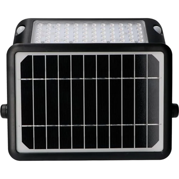 LED's light LED Solarleuchte 300407 Solar LED-Strahler, LED, schwarz Bewegungsmelder 10W warmweiß IP66 – Bild 3