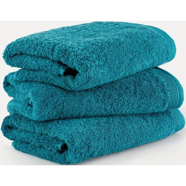 MÖVE Superwuschel Handtuch-Set, 3 Handtücher Made in Germany, 100% Baumwolle, lagoon, 3*50 x 100 cm – Bild 4