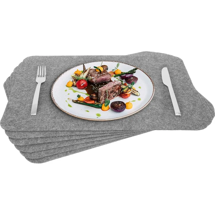 Rubberneck Tischsets (6er Set, Filz, 45x32 cm)