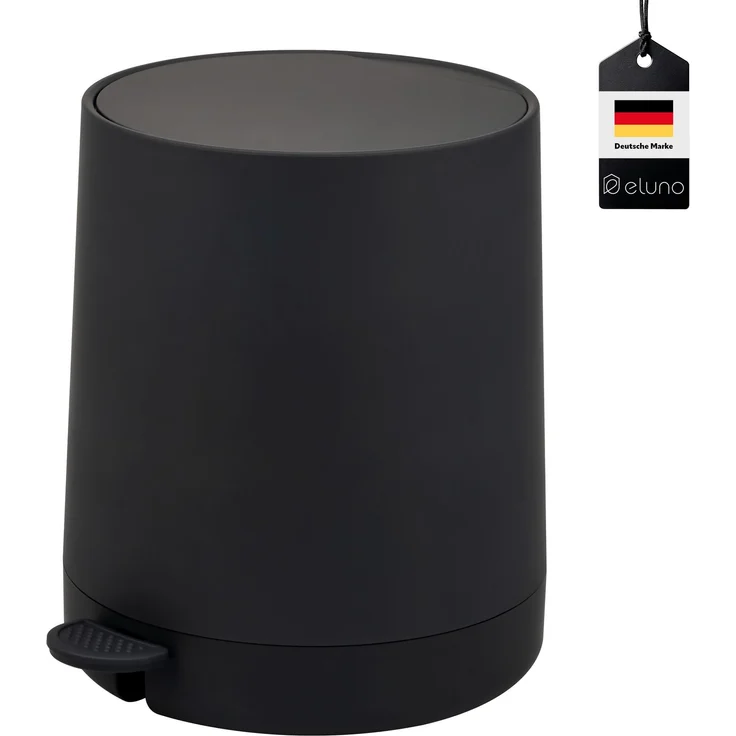 eluno Kosmetikeimer TESERO, Treteimer 4 Liter aus Kunststoff – Bild 1