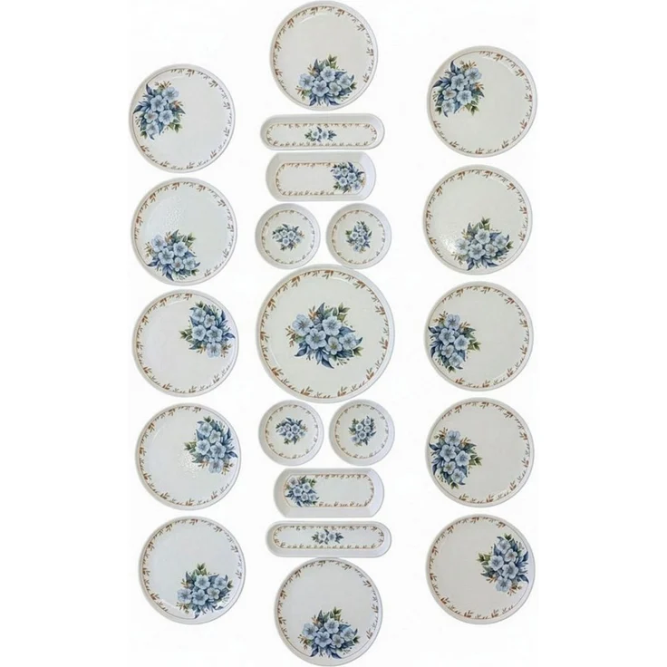Hermia Concept Geschirr-Set (21-tlg), 12 Personen, Keramik, 12 Personen geeignet, Spülmaschinengeeignet – Bild 4