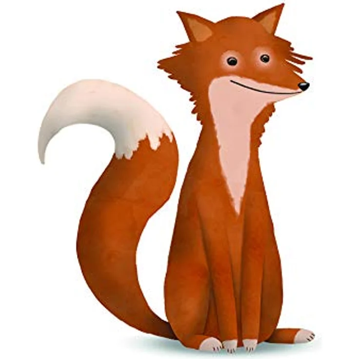 Komar Cute Animal Fox Wandbild, 30 x 40 cm, fotorealistisches Poster aus deutschem Premium-Fotopapier, ohne Rahmen, Dekoration für Wohnzimmer und Schlafzimmer – Bild 1