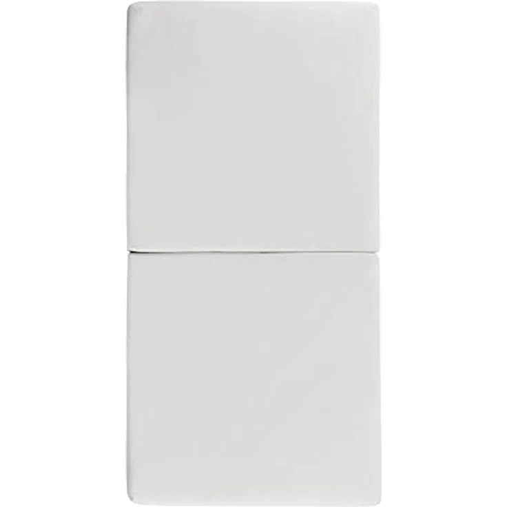 TINÉO Klappmatratze, Polyester, weiß, 60 x 120 x 4 cm – Bild 5