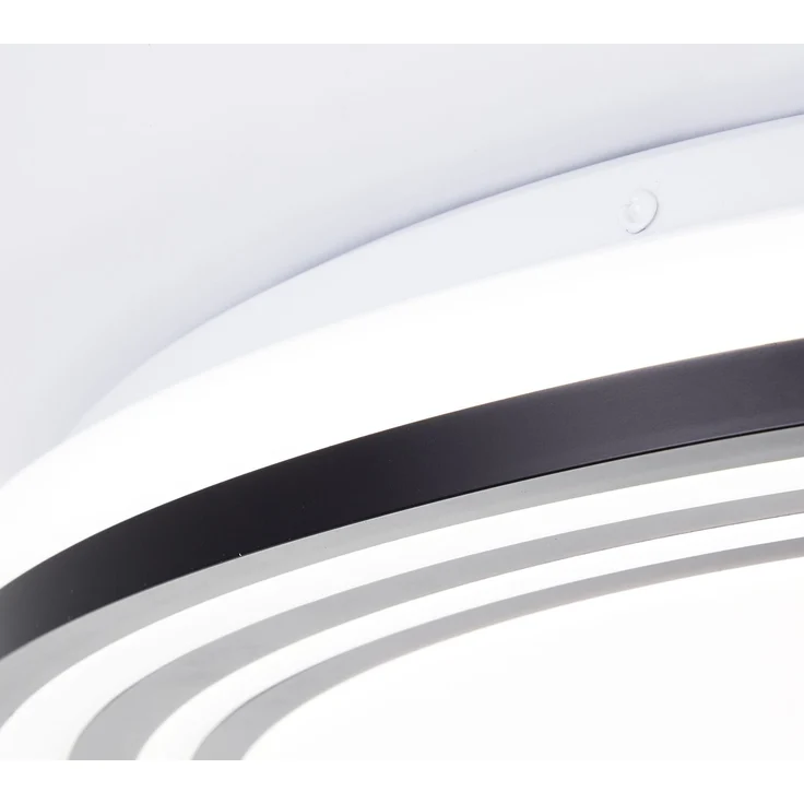 Brilliant LED Wand- und Deckenleuchte Kobana G80568A76 Wohnzimmer, Schlafzimmer Metall/Kunststoff Indoor Decke schwarz - LED fest integriert – Bild 7