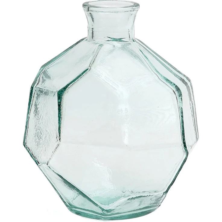 Die Round Origami Vase - Blau – Bild 1