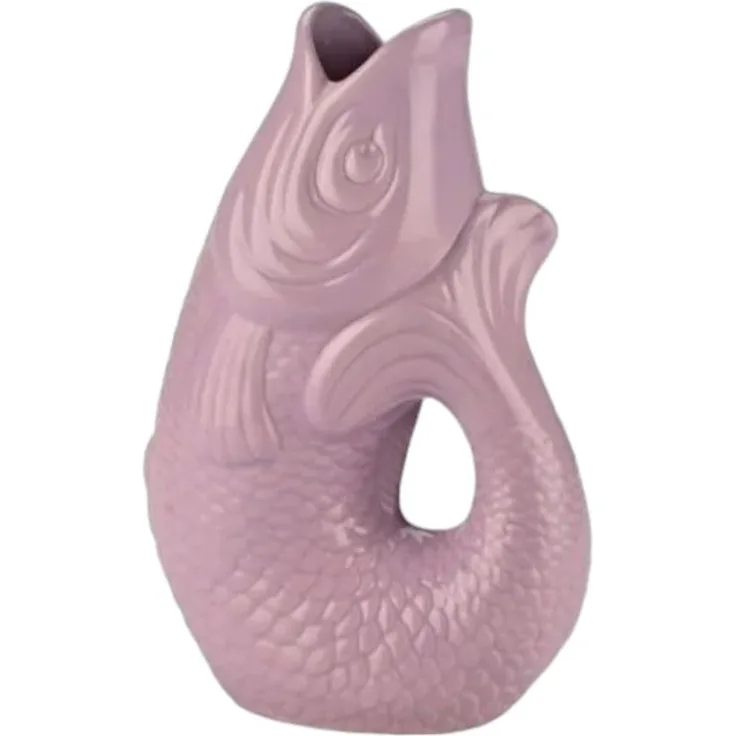 Gift Company Monsieur Carafon Fisch Vase S lavender 1,2 L