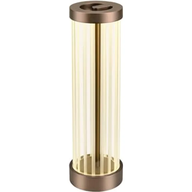 SLV QUIMERA Tischleuchte, 2700/3000K, dimmbar, dunkel kupfer, 4,3 Watt, LED, Schutzart IP20