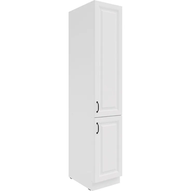 Küchen Vorratshochschrank 40 cm Stilo Weiss Küchenzeile Küchenblock