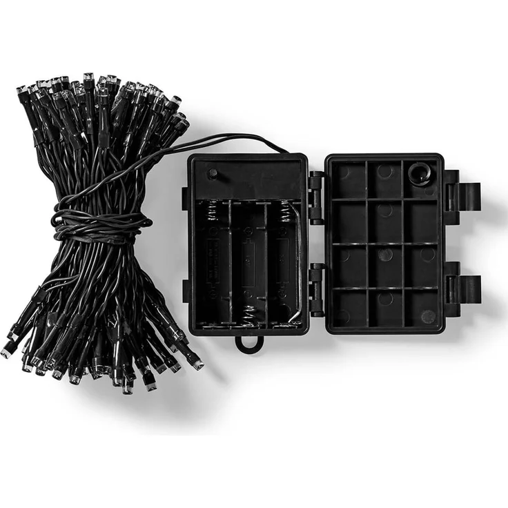 Weihnachtsbeleuchtung | Schnur | 48 LED's | Warmweiss | 3.60 m | Lichteffekte: 7 | Innen- und Aussenbereich | Batteriebetrieben – Bild 6