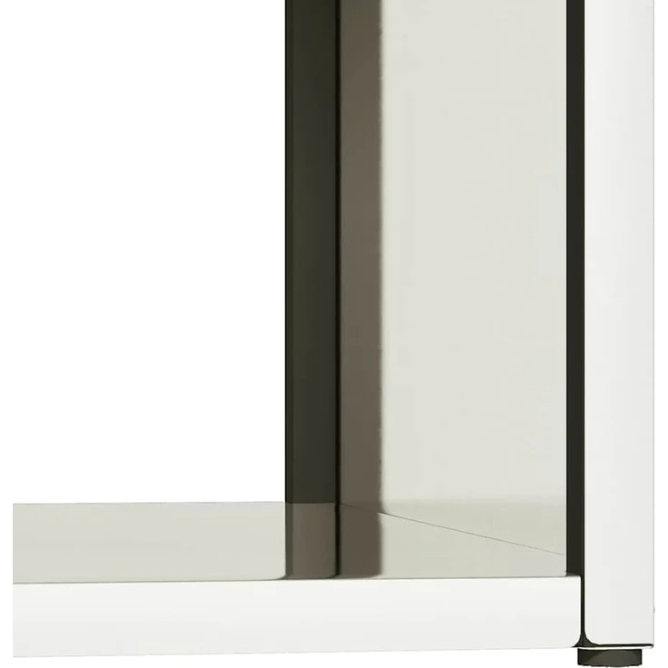 vidaXL Brennholzregal 40x40x40 cm Edelstahl 864241 – Bild 8