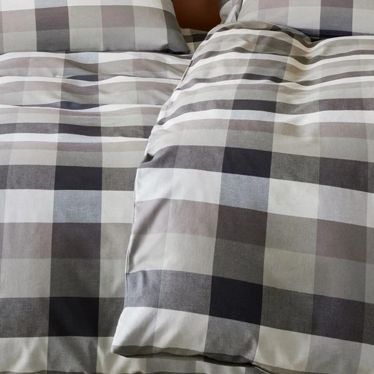Elegante Bettwäsche Hamilton, Flanell, 2 teilig – Bild 2