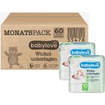 babylove Wickelunterlagen 6x10 St, 60 Stück