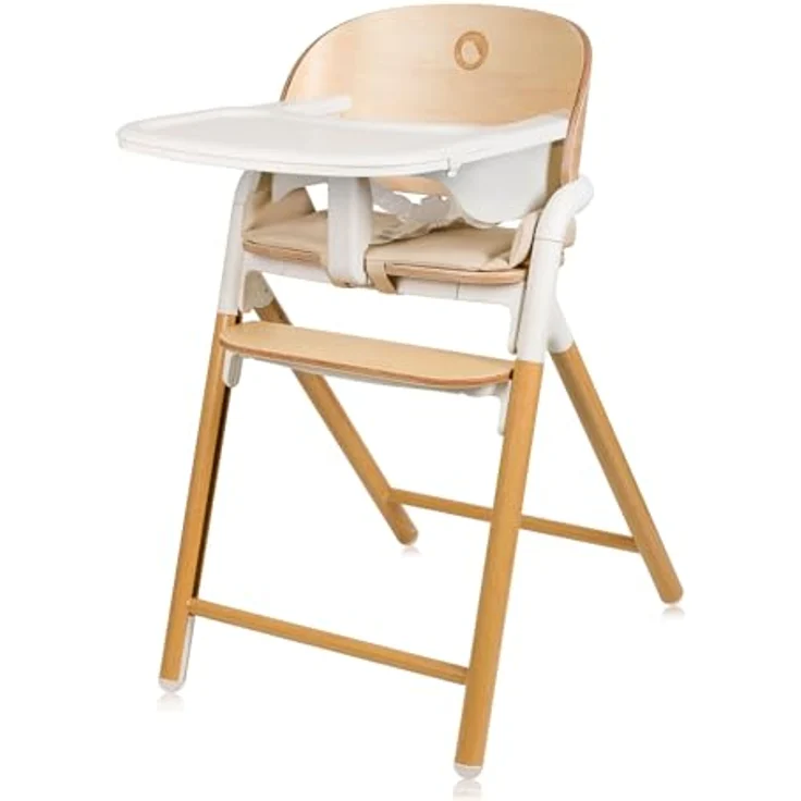 lionelo Hochstuhl CELIA (3-in-1-Hochstuhl Komplettset), 3in1/Einhandverstellung/Kunstleder/Tablett/Babyset enthalten – Bild 15