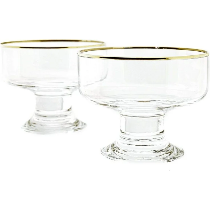 Pasabahce Eisschale 6er Set Becher aus Glas Iceville für EIS, Salat, Dessert, Beilage, (6-tlg) – Bild 2