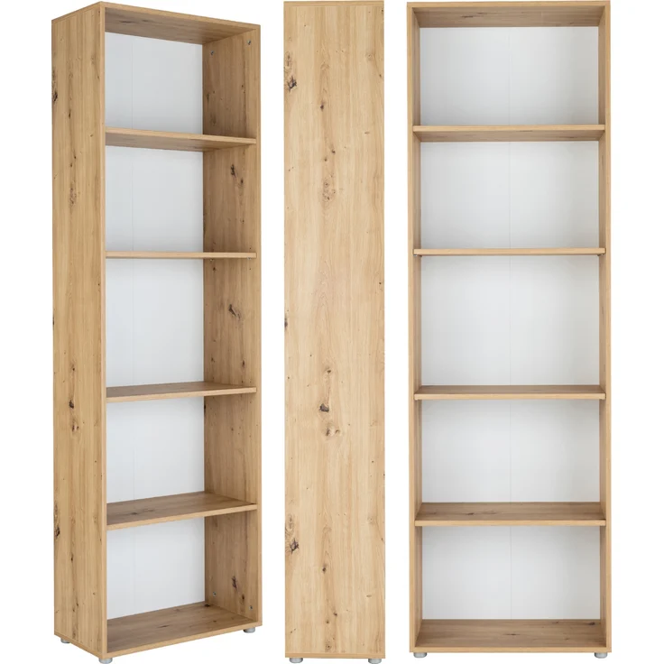 Arthur Berndt Jugendzimmer-Set »Alessio« 5-teilig, Liegefläche 120x200 cm, Anthrazit, Artisan Oak – Bild 15