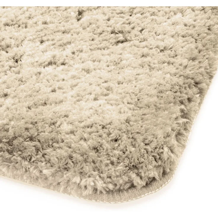 Badematten Sky | Badteppich in Eckig & Rund | Rutschhemmende Rückseite | Beige / 50x60 cm