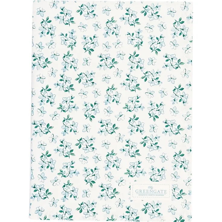 Greengate Geschirrtuch 50x70 cm Alaia white 100 % Baumwolle