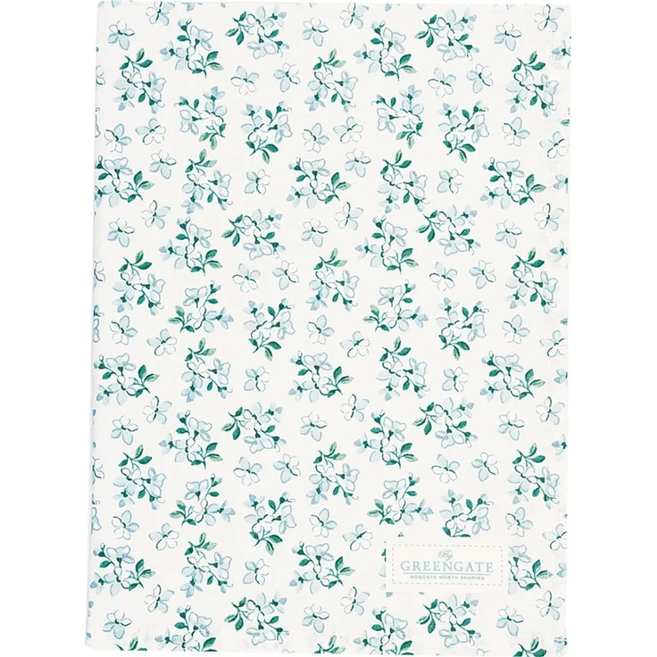 Greengate Geschirrtuch 50x70 cm Alaia white 100 % Baumwolle