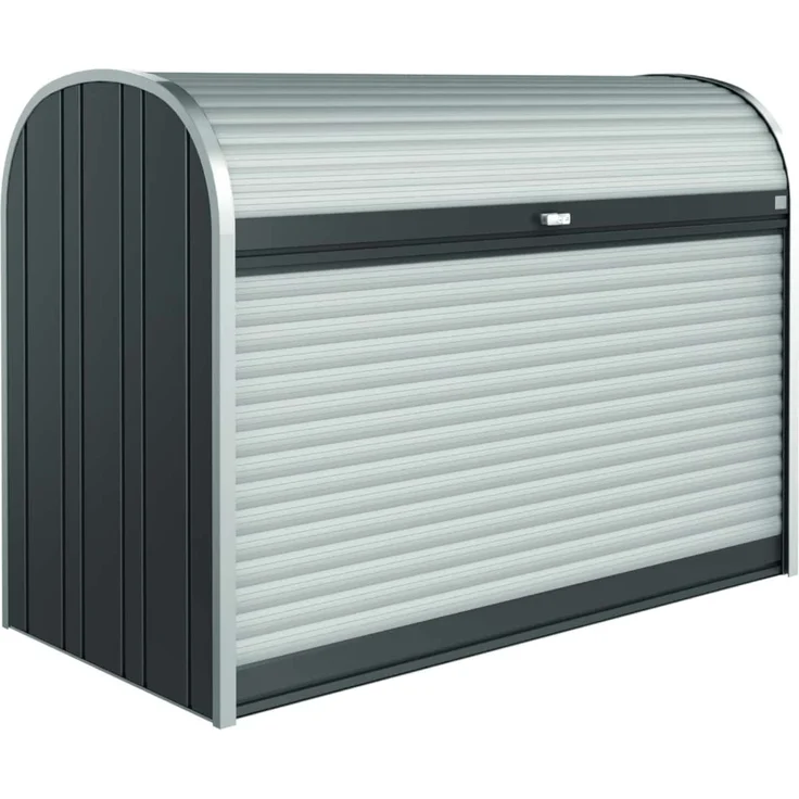 Biohort StoreMax, 190: 190 x 97 x 136 (b x t x h) cm, dunkelgrau-metallic – Bild 1