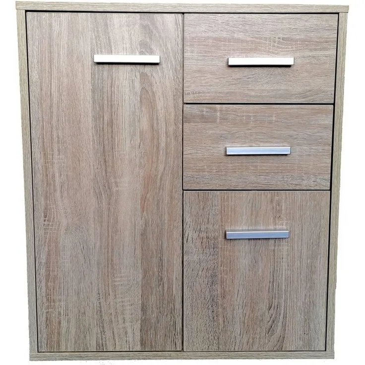 HTI-Line Kommode Kommode Nina mit zwei Schubladen (Stück, 1 St, 1x Kommode Nina), Anrichte Sideboard Schrank