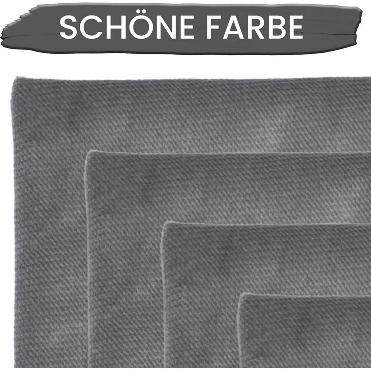 Amilian Kissenbezüge - 4er Set Kissenbezug - Zierkissenbezüge - Kissenhüllen, (4 Stück), 40x40 cm, Kissenhülle für Kissen, Zierkissen, Sofakissen, Dekokissen – Bild 1