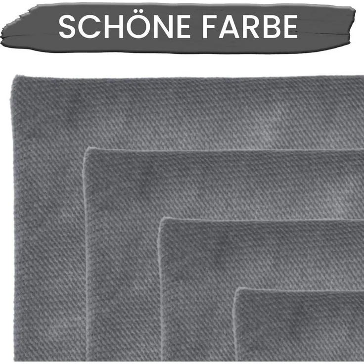 Amilian Kissenbezüge - 4er Set Kissenbezug - Zierkissenbezüge - Kissenhüllen, (4 Stück), 40x40 cm, Kissenhülle für Kissen, Zierkissen, Sofakissen, Dekokissen